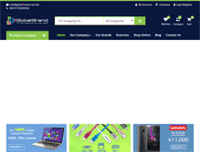 Tablet Screenshot of globalbrand.com.bd
